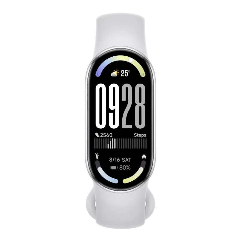 Xiaomi Smart Band 10 Silver | Smart sports band | Bluetooth 5.4, 233mAh, 1.72", 5 ATM, accelerometer, PPG sensor, gyroscope - Image 2