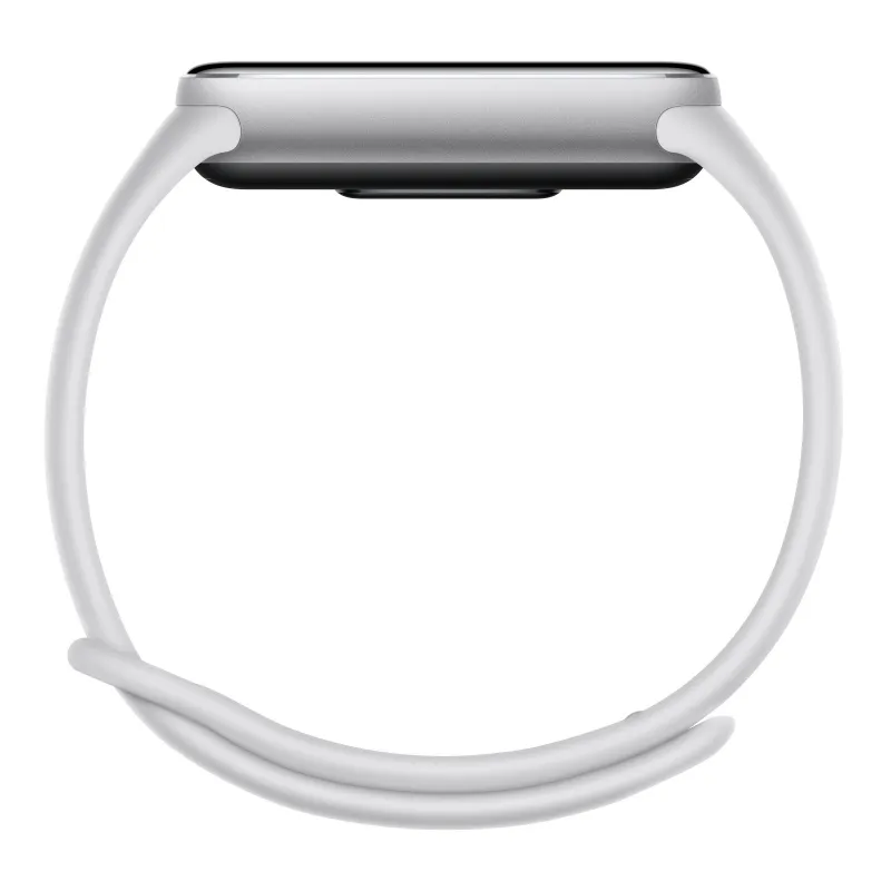 Xiaomi Smart Band 10 Srebrny | Inteligentna opaska sportowa | Bluetooth 5.4, 233mAh, 1.72", 5 ATM, akcelerometr, sensor PPG, żyr - Zdjęcie 3