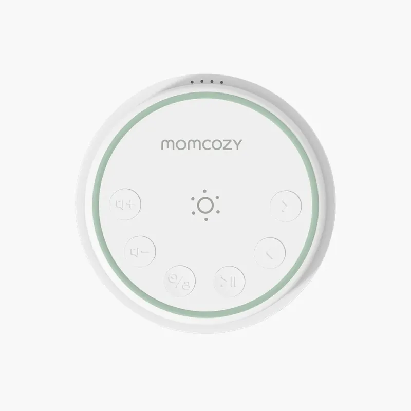 Momcozy Portable Baby Sound Machine | Przenośny uspokajacz | biały szum, dźwięki natury - Zdjęcie 2