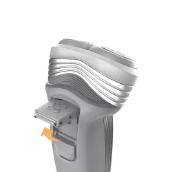 DIXIX Rotary Shaver DSX5120, rasoio rotante con rifinitore estraibile, EU - Immagine 3