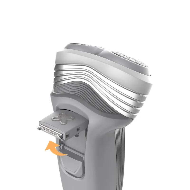 DIXIX Rotary Shaver DSX5120, rasoio rotante con rifinitore estraibile, EU - Immagine 3