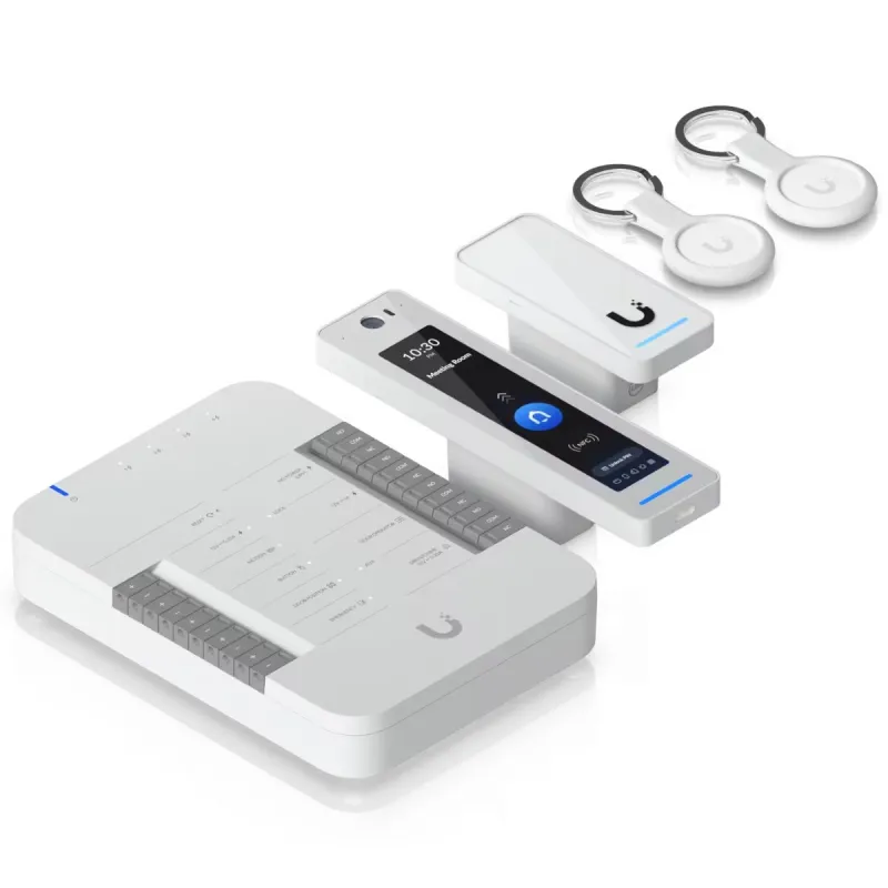 Ubiquiti UA-G3-SK-Pro, стартовый набор UniFi Access, считыватель доступа G3 + G3-Pro + Hub + брелок (2 штуки) - Изображение 5