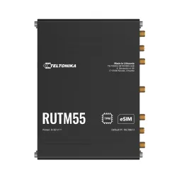 Teltonika RUTM55 | Przemysłowy router 5G | 3.4Gbps, LTE Cat 19, WiFi 5, 4x GbE RJ45, dual SIM/eSIM - Zdjęcie 3