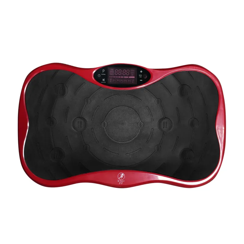 Extralink Moonwalk SpinMove Red | Vibrating Fitness Exercise Platform | 200W - Image 2