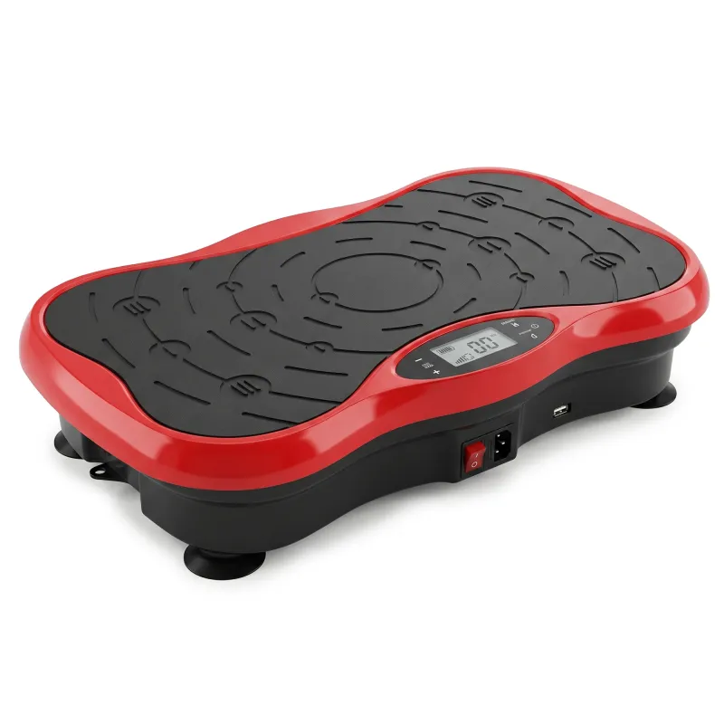 Extralink Moonwalk SpinMove Red | Vibrating Fitness Exercise Platform | 200W - Image 3