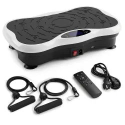 Extralink Moonwalk SpinMove White | Vibrating Fitness Exercise Platform | 200W - Image 7