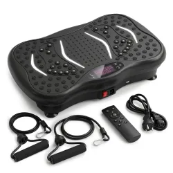 Extralink StayFit SpinMove Schwarz | Vibrationsplattform...