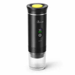 Extralink Home, Espresso2Go Cafetera portátil a presión, Negro - Imagen 2