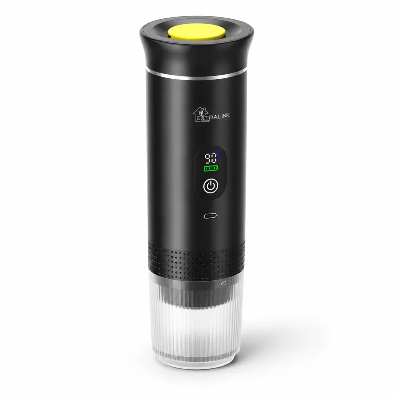 Extralink Home Espresso2Go Czarny | Przenośny ekspres ciśnieniowy | - Zdjęcie 2