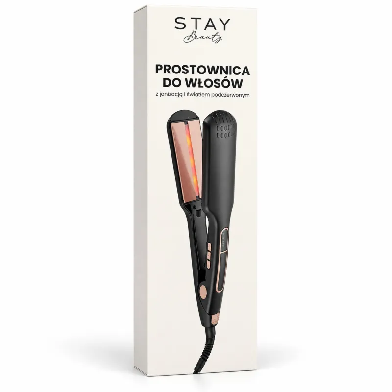 Stay Beauty M-17722, Haarglätter, keramische Platten, 60W, Regulierung - Bild 2