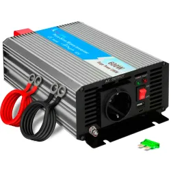 Inversor Extralink OPIP-600W, para coche 12V, 600W onda sinusoidal pura - Imagen 7