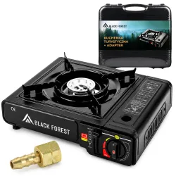 Horno de Camping Extralink, Cocinera de Gas Portátil 2 en 1 en Estuche - Imagen 7