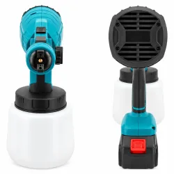 Extralink, pistola pulverizadora inalámbrica, 2 baterías, 1200mAh - Imagen 3