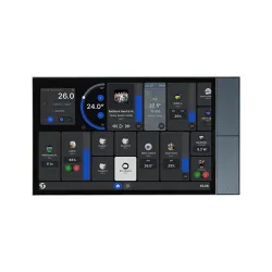 Shelly Wall Display XL Silver, Control panel, WiFi,...