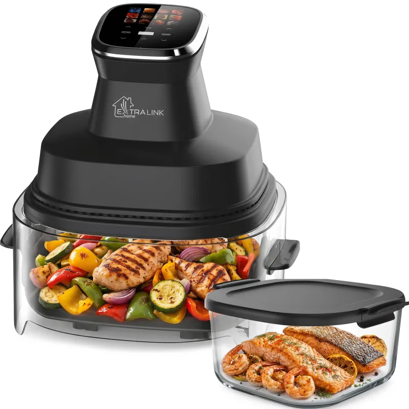 Extralink Home Glass Air Fryer SJ-400G 4L EU | Fritéza | - Obrázek 6