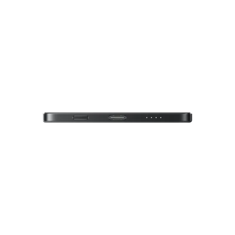 Xiaomi UltraThin Magnetic Power Bank 5000 15W Czarny | Powerbank | 5000mAh, 15W - Zdjęcie 5