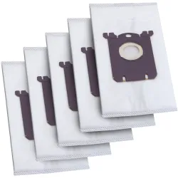 Electrolux Philips AEG Volta FC8021/03 E201M, Sacchetto per aspirapolvere, sostituto, 5 pz. - Immagine 5