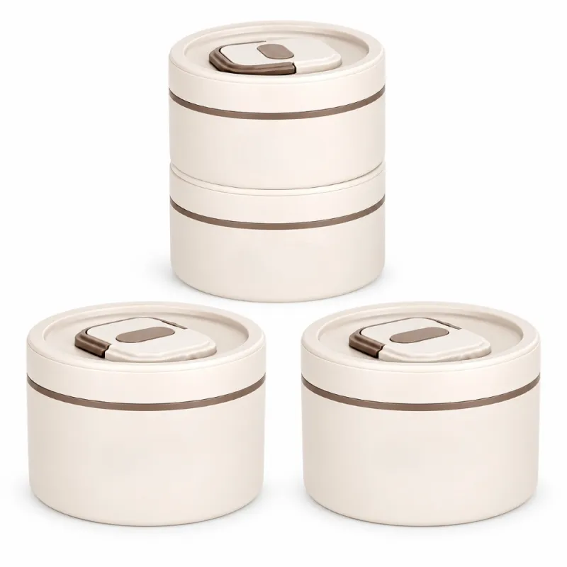 Extralink Home, set di contenitori isotermici per alimenti, lunchbox, 4 pz. - Immagine 2