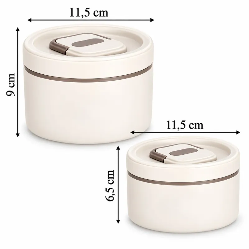 Extralink Home, set di contenitori isotermici per alimenti, lunchbox, 4 pz. - Immagine 4