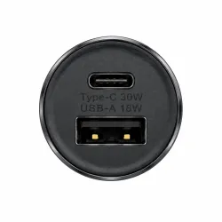 Roidmi 3S Pro, nabíječka do auta s FM transmiterem, Bluetooth, barva černá - Obrázek 2