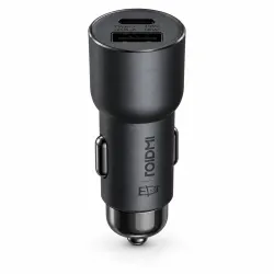 Roidmi 3S Pro, Carregador de carro com transmissor FM, Bluetooth, Cor Preta - Imagem 3