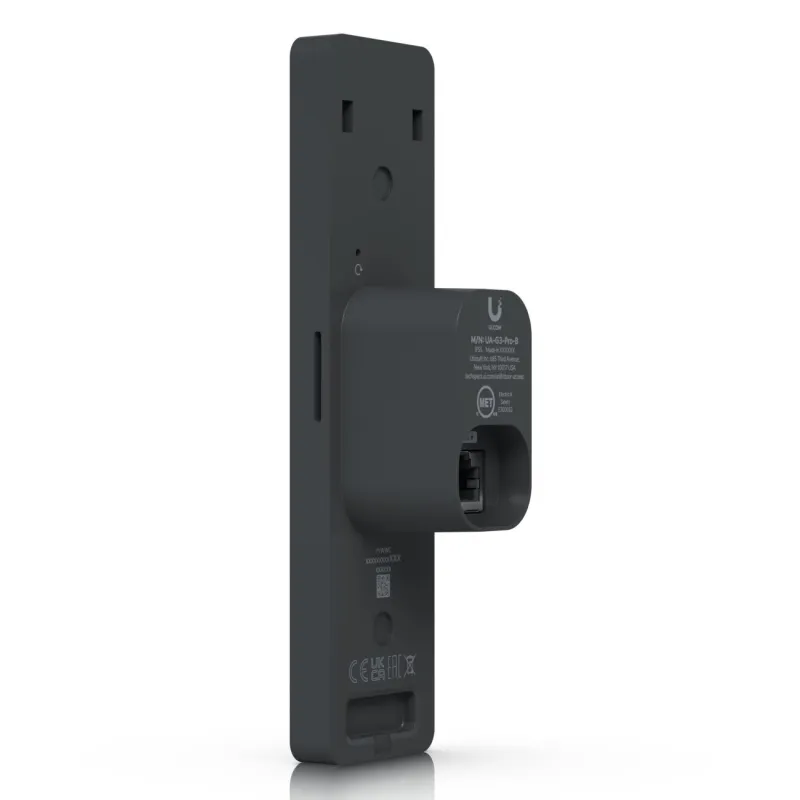 Ubiquiti UA-G3-Pro-B | Czytnik dostępu NFC Bluetooth | UniFi Access Reader G3 Pro, Ekran dotykowy, Kamera, Interkom, BT4.2, IP55 - Zdjęcie 3