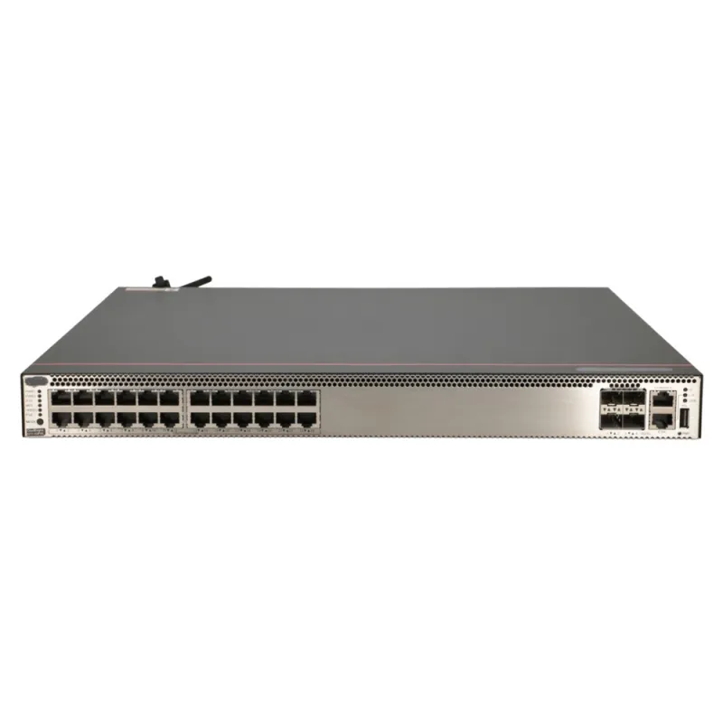 Коммутатор Huawei S5731-H24P4XC, 24x RJ45 1000Mb/s PoE, 4x SFP+, 2x PAC600S12-CB AC