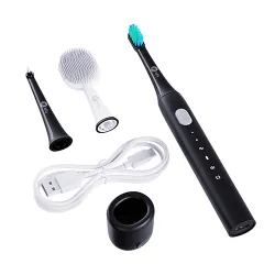 infly P20C Black | Sonic toothbrush | up to 42,000 rpm, IPX7, 30 days of work