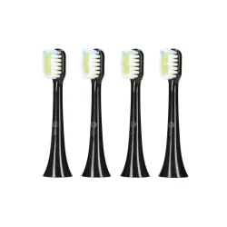 infly T03S Black | Toothbrush head | 4 pack