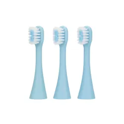 infly T04B/T04X Blau | Zahnbürstenkopf | 3 Pack