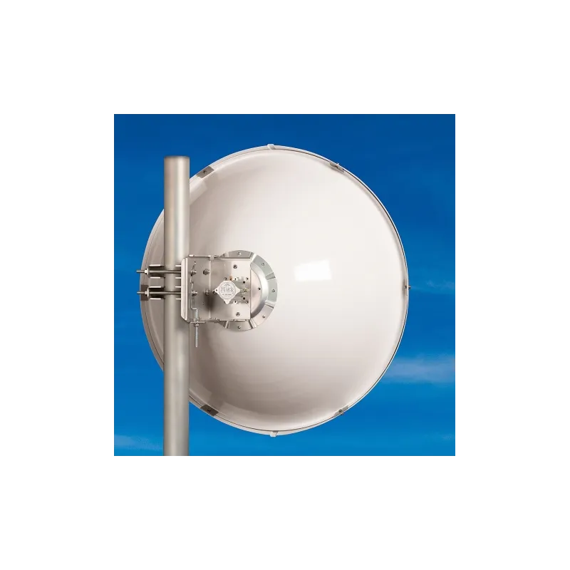 Jirous JRC-29DD-SX MIMO | Antena parabólica | 4,9 - 6,4 GHz, 29dBi, 2x RP-SMA, pacote de 2