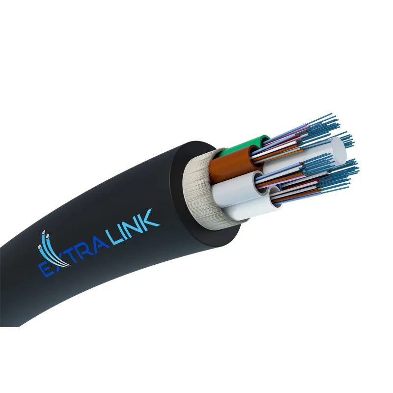 Tek modlu 6T12F G652D, 10mm Duct Fiber Optik Kablosu 72F, Extralink