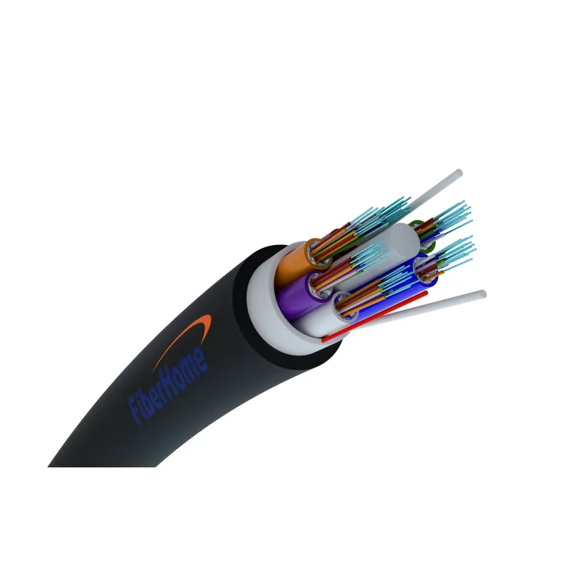 Fiberhome Z-XOTKtsDb 72F | Fibra óptica cable | Single modo, 6T12F G652D, 9,2mm, 1.5kN, conducto