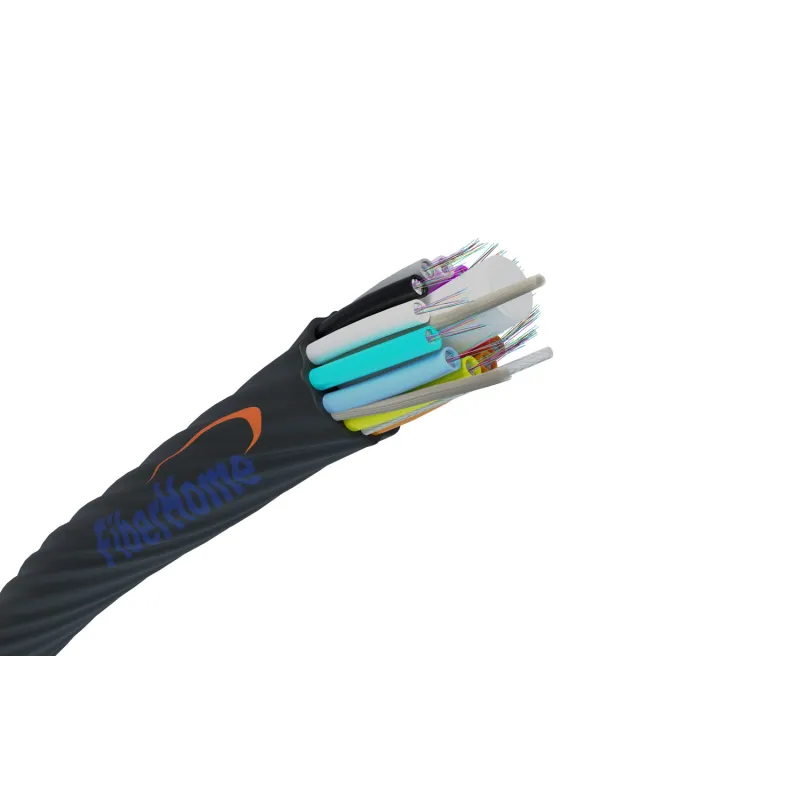 Fiberhome Z-XOTKtmd 144F | Cabo de fibra óptica | monomodo, 12T12F G652D 8.0mm, 0.5kN, microducto, 4km