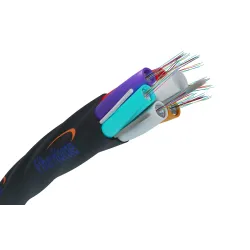 Fiberhome Z-XOTKtmd 72F | Cable de fibra óptica | Single mode, 72J, G652D 5.4mm, 0.5kN, microduct