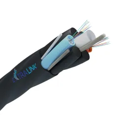 Cabo de fibra óptica para microdutos ZM-XOTKtsD 24F | 24J (2x12J), G.652D, 5,4 mm | Extralink