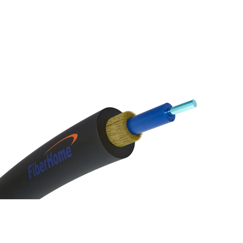 Cavo in fibra ottica, Drop S-QOTKSdD 1F | TPU, 1J, G.657A2 | Fiberhome