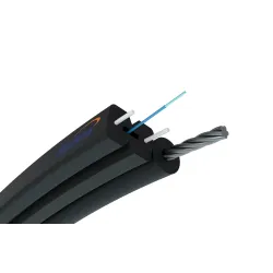 Cable de fibra óptica plano aéreo 1F | S-NOTKSP, monomodo, 1J, G.657A1, 0,6kN, 5,2mm | Fiberhome