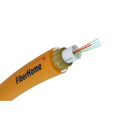 Cable de fibra óptica directamente enterrado 4F | DAC Z-XOTKTCD, monomodo, 4J, G652D, 1,2kN, 5,3mm | Fiberhome