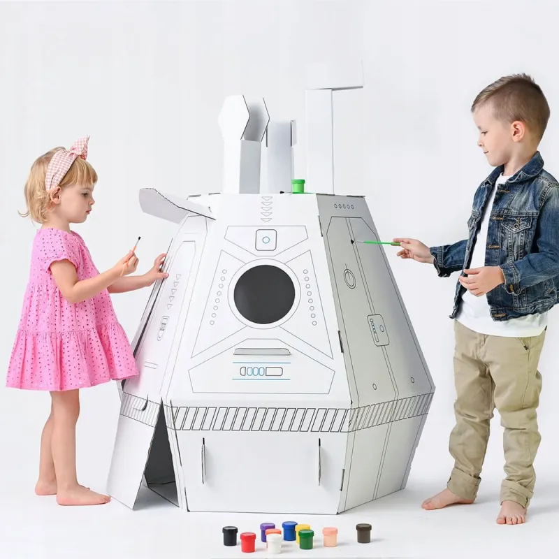 Creative Assembly and Coloring Toy Rescue Capsule