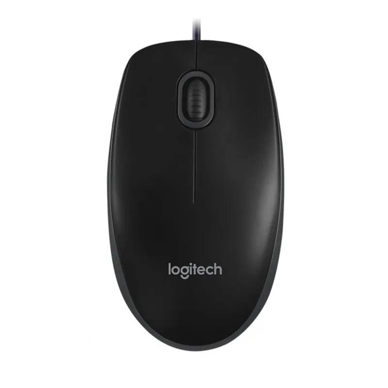 Optická myš Logitech B100 černá, 800 DPI, USB, 1,8 m