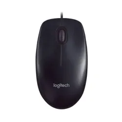 Logitech M90 | Ratón óptico | con cable, 1000dpi, negro