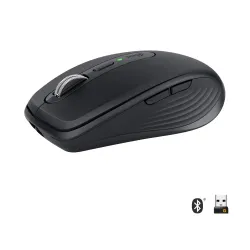 Logitech MX Anywhere 3 | Optical mouse | Wireless, 4000dpi, black
