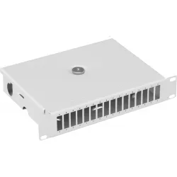 Mantar PS 10" 1U SC 16 Duplex | Przełącznica światłowodowa | głębokość 167 mm