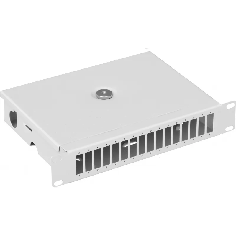 Mantar PS 10" 1U SC Fiber Optik Patch Panel 16 Duplex, Derinlik 167 mm