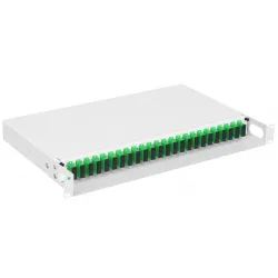 Mantar PS 19"1U SC 24 Duplex Slide NG | Patchpanel in fibra ottica | slide-out senza guida, profondita 290mm
