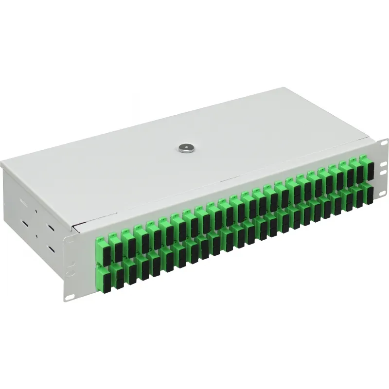 Mantar PS 19" 2U SC 48 Duplex | Fiberoptik-Patchpanel | Tiefe 255 mm