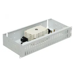 Mantar PS 19 Fiber Optik Patch Panel 2U SC 48 Duplex, derinlik 255 mm