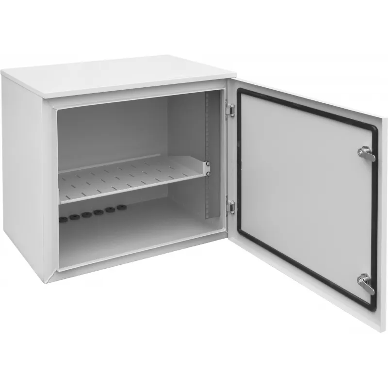 Dış Mantar SM-50/55/41 19" Rack Dolabı 9U, IP65 Derecesi, Derinlik 410 mm