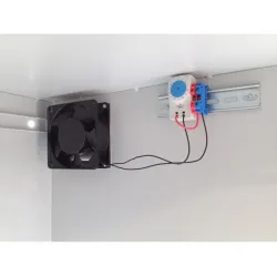 Mantar | Kit de ventilaçao do gabinete | com termostato (1 ventilador)